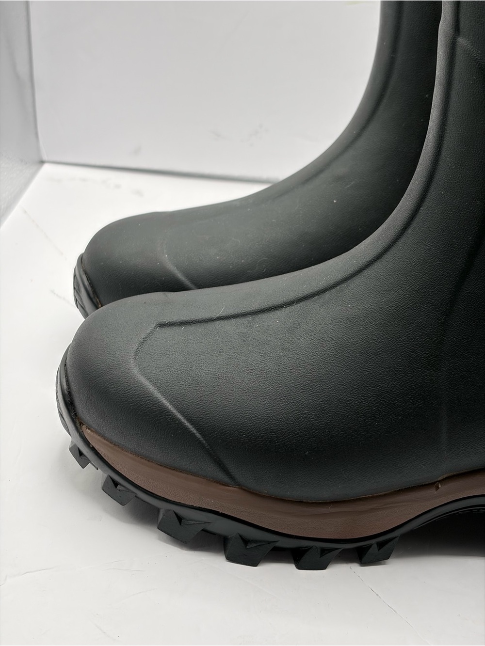 TideWe Men's 10 Rubber Neoprene Boots Waterproof Hunting Rain Mud Work Muck - Picture 8 of 13